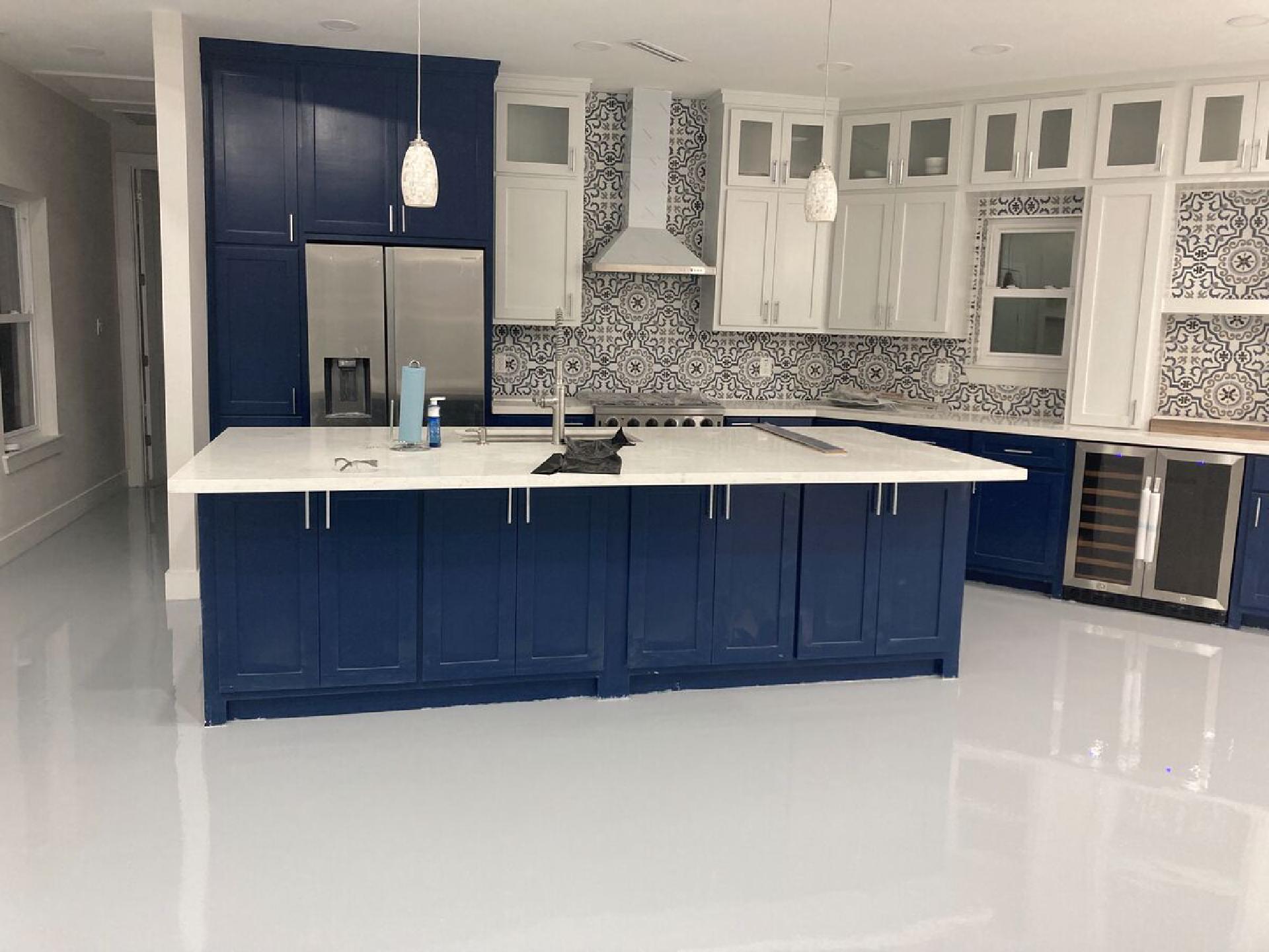 StrongFloor epoxy kitchen